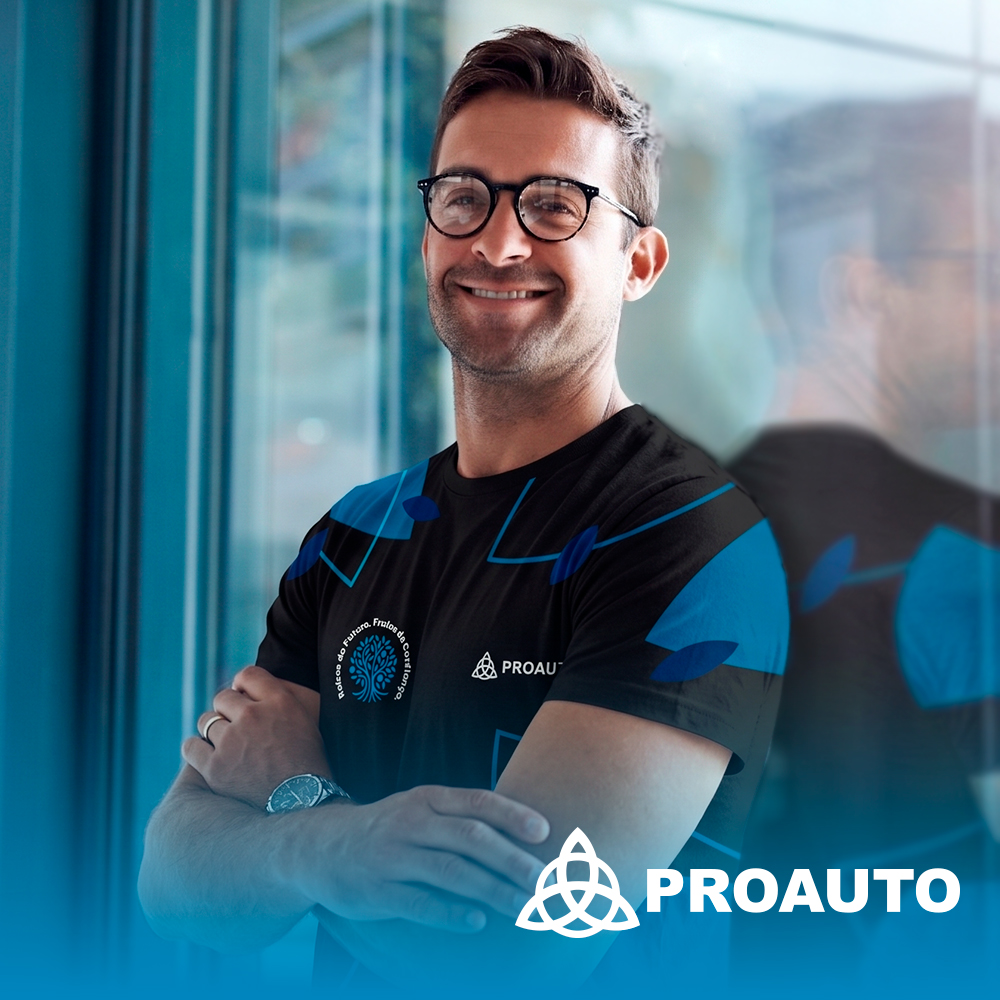 Camiseta Preta Folhas CONEC PROAUTO