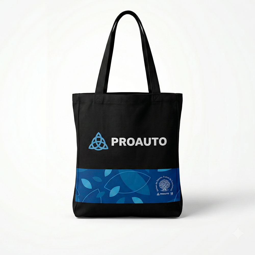 Ecobag Folhas 18 Anos PROAUTO